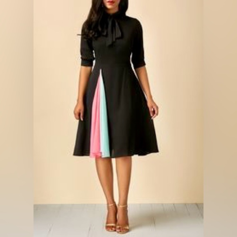 Fit & Flare Skater Style Dress
